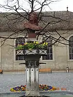 La Liberté, Place du Temple, 1875, La Tour-de-Peilz.