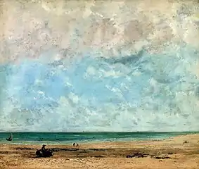 Bord de mer, Gustave Courbet