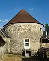 Le pigeonnier de la ferme des Vieilles-Courcelles.