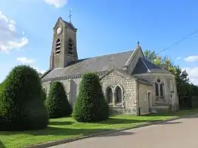 Église Saint-Lambert de Courchamps (Aisne)