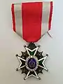 Croix de Chevalier de l'ordre royal de la Couronne d'Acier (revers)