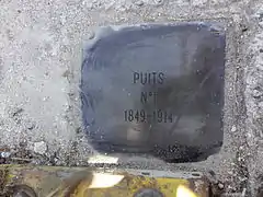 Puits no 1, 1849 - 1914.