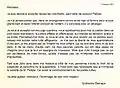 Réaction de Guillaume Bernays du 13 octobre 1881 adressée au juge de Longé à la suite de la demande de Julie Pecher visant à revoir Armand Peltzer dans leur foyer.