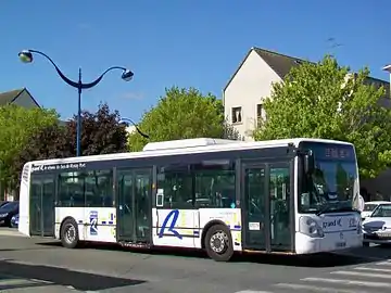 Un Citelis 12 à la gare routière de Survilliers - Fosses.