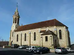 L'église de la Décollation-de-Saint-Jean-Baptiste.