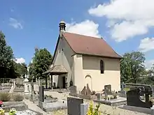 Chapelle du cimetière de Courtavon