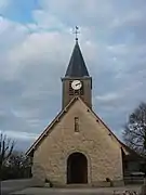 L'église de Courteranges.