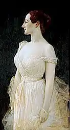 Madame Gautreau par Gustave Courtois, (1891), musée d'Orsay.