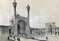Cour de la Grande mosquée d'Ispahan