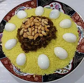 Image illustrative de l’article Couscous aux œufs et aux amandes