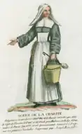 Une sœur de la Charité en 1811.