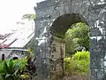 Ruines du couvent de Rouru, construit par les missionnaires en 1842