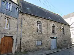 Vue de la face latérale de la chapelle