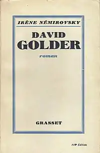 Couverture de livre claire avec caractères noirs encadrés d'un liséré bleu