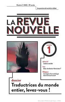 Couverture du numéro 1 de 2023 de la Revue nouvelle