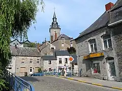 Le centre historique de Couvin.