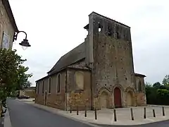 L'église Saint-Martin du Coux.