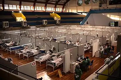COVID hôpital, Brésil.