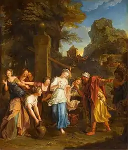 Eliézer et Rébecca (1701)musée du Louvre.