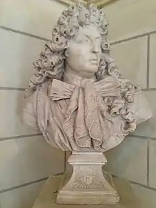 Antoine Coysevox, Buste de Louis XIV (vers 1680).