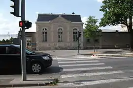 Entrée du cimetière.