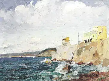 La corniche à MarseilleMusée de la castre. Cannes