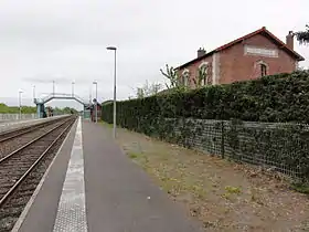 La gare de Crépy-Couvron.