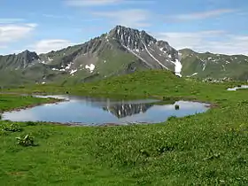 Crêt du Rey depuis le Plan de la Marmotte