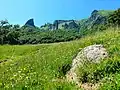 Crête de Coq (gauche) et Dent de la Rancune (Centre) - 2023