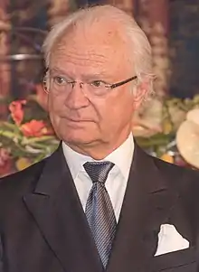 Le roi Charles XVI Gustave en 2018.