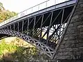 Vue de l’écoinçon, de l’arche et de la butée