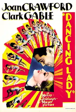 Description de l'image Crawford gable astaire dancinglady poster.jpg.