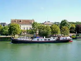 L'île Saint-Maurice avec le musée Gallé-Juillet