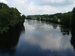 La rivière Creuse en 2011.