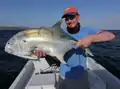 Crevalle du Pacifique capturée aux leurres en 2014, près de Samara dans le Guanacaste, au Costa-Rica.