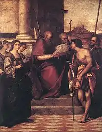 St Giovanni Grisostomopar Sebastiano del Piombo