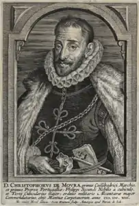 Peter van Iode (?). Cristóvão de Moura (pt)(xviie siècle)