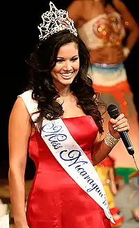Photographie montrant Miss Nicaragua 2006, Cristiana Frixione