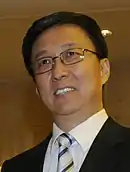 Han Zheng - 1er vice-Premier ministre, Conseil d'État de la RPC