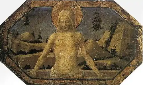 Christ de douleur, 1432Vérone, Castelvecchio.