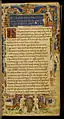 Page enluminée de Cristoforo Majorana (vers 1472). Walters Art Museum, W 400