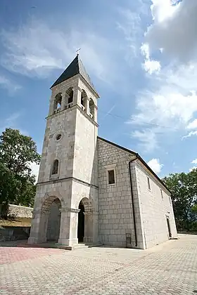 L'église catholique de l'Immaculée-Conception de Vidoši, 1853-1856.