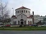 L'église Sveto Preobraženje de Sarajevo (XXe siècle, Bosnie-Herzégovine).