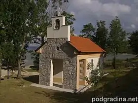 L'église catholique Saint-Élie de Rešetarica à Podgradina, 1928.