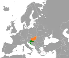 Croatie et Hongrie