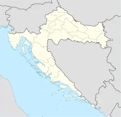 voir sur la carte de Croatie