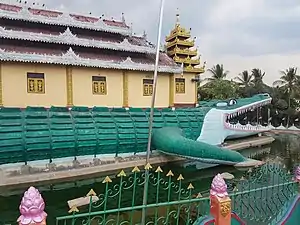 Le temple du Crocodile (Myikyaungon)