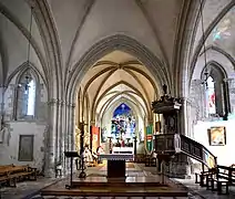 La croisée du transept.