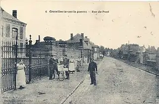 Le village avant 1914.