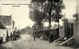 Le village avant 1914.